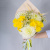 Букет из одноголовых и кустовых хризантем с ромашками N 52704