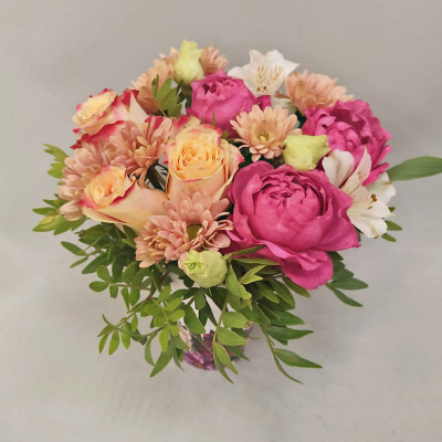 Стаканчик с цветами "Малинка" N 53034 Стаканчик с цветами "Малинка" N 53034