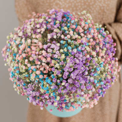 Коробка с цветной гипсофилой N 47195 Коробка с цветной гипсофилой N 47195