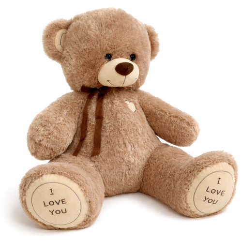 Игрушка Мишка большой 115-120 см. арт.84254 бежевый