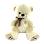 Мишка с бантом 65-70 см арт. 24013 белый